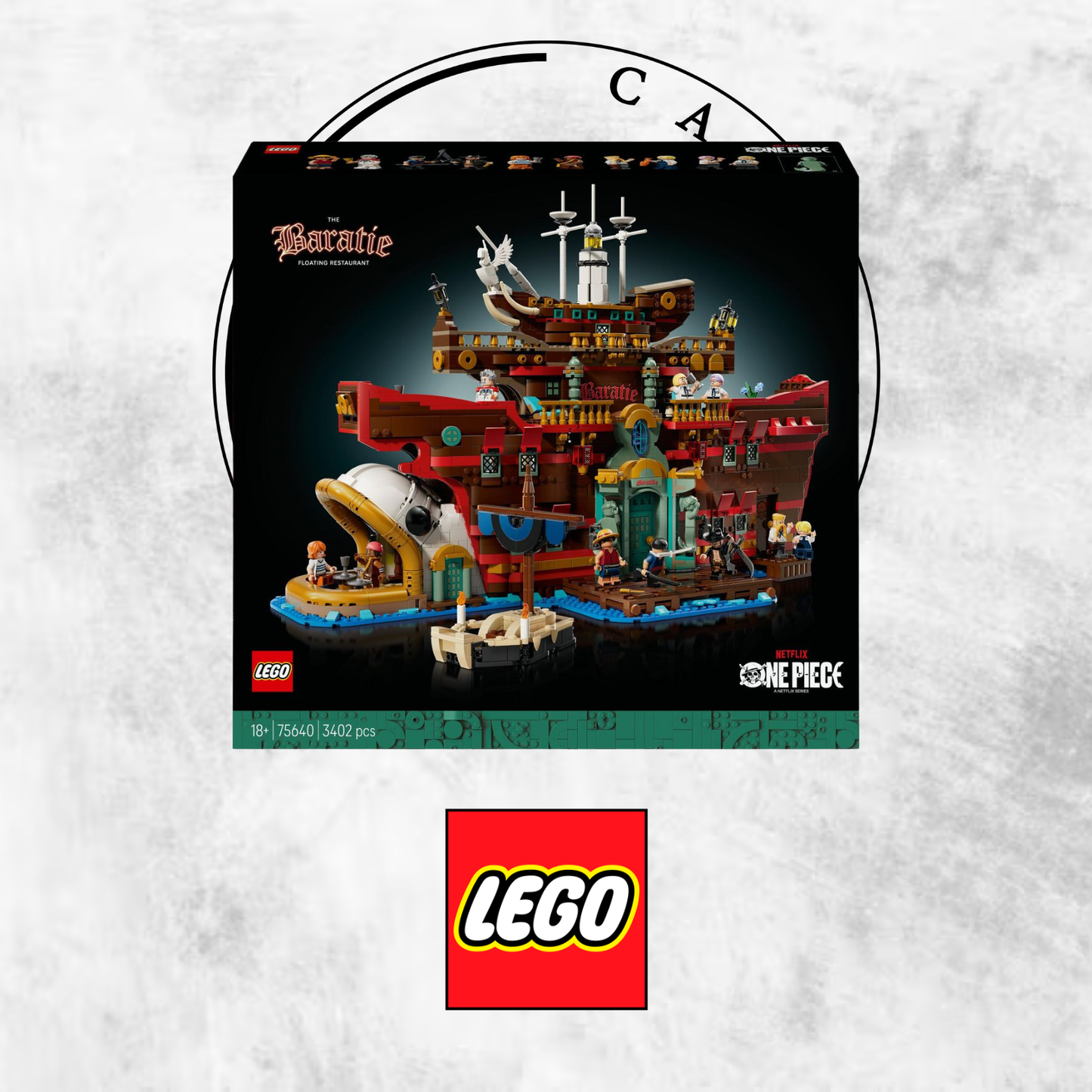 LEGO - ONE PIECE - THE BARATIE FLOATING RESTAURANT