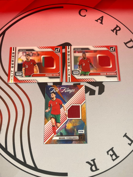 Lot cartes à l'unité :  Portugal Patch/Relic