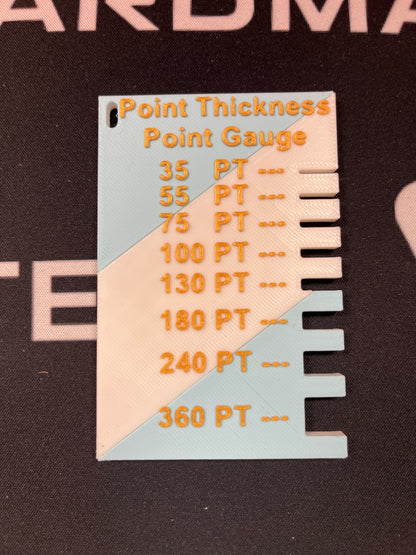 Point Thickness Gauge