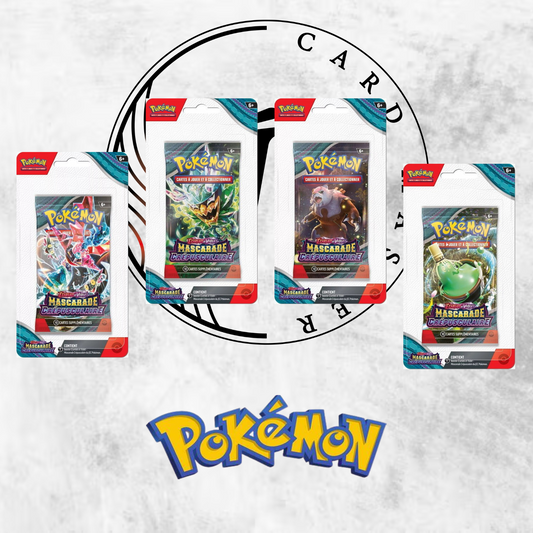 Pokémon Art set x4 Booster Blister EV6 - Mascarade Crépusculaire 🇫🇷
