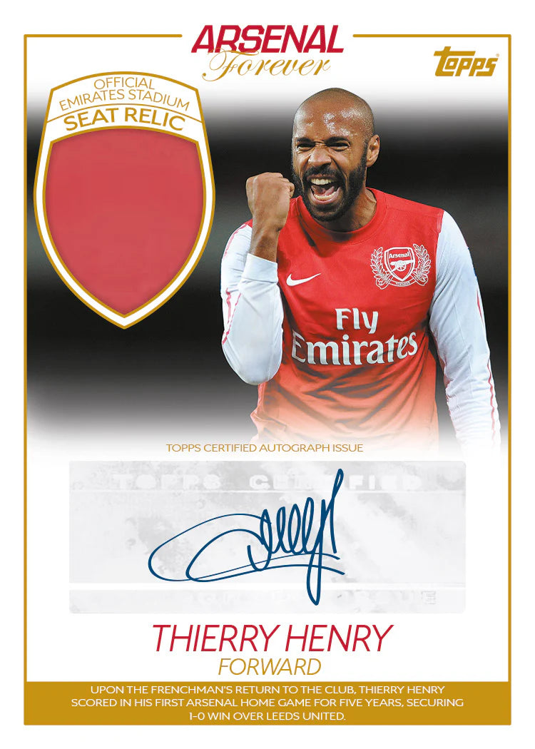 Box Topps Arsenal FC Forever 2024