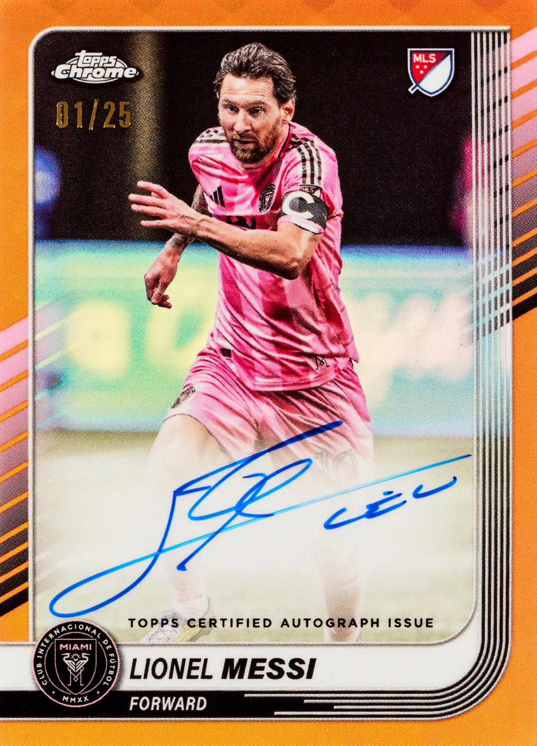 Value Box Topps Chrome MLS 2025