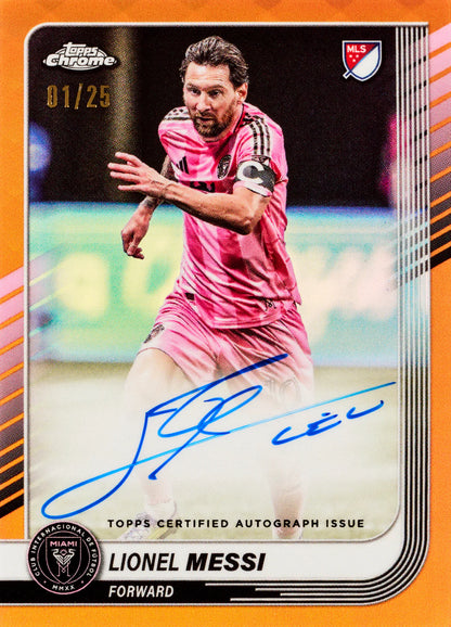 Value Box Topps Chrome MLS 2025