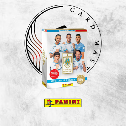 Coffret collector Panini OM 125 ans