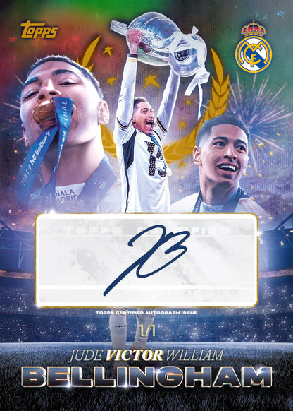 Hobby Box Topps Los Blancos Real Madrid 2025/26